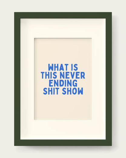 True-Blue/Dark Green+mount