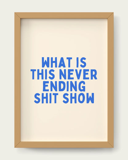True-Blue/Oak