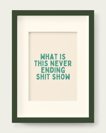Vivid-Teal/Dark Green+mount