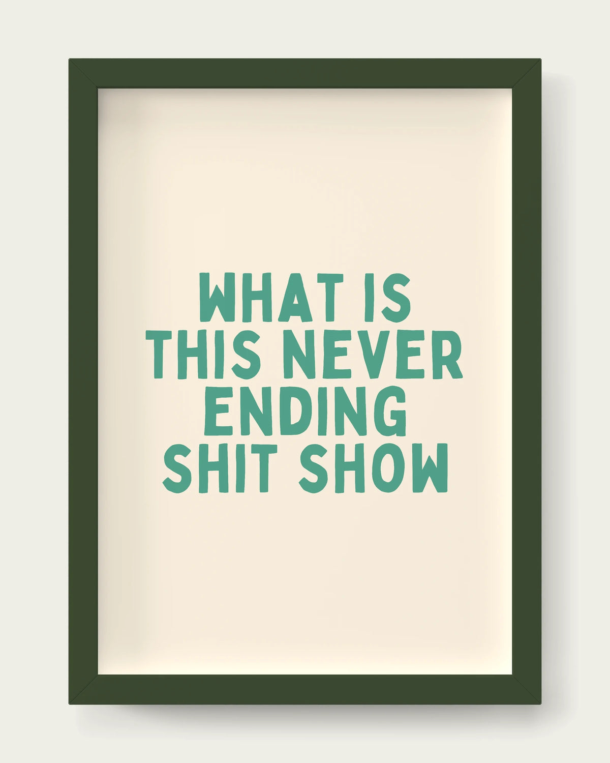 Vivid-Teal/Dark Green