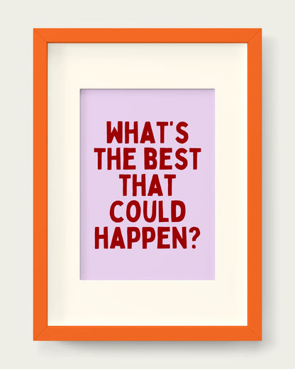 Cherry-&-Lilac/Orange+mount