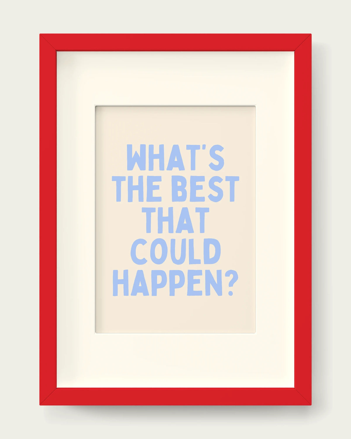 Cornflower/Red+mount