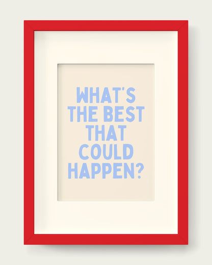 Cornflower/Red+mount