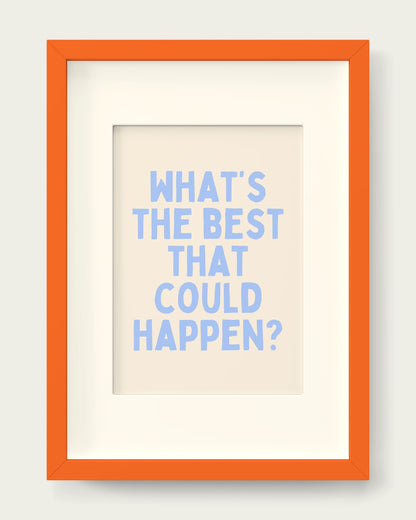 Cornflower/Orange+mount