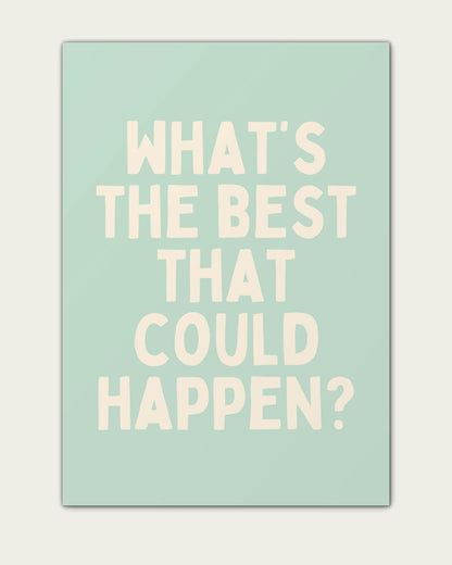 Peppermint/Unframed