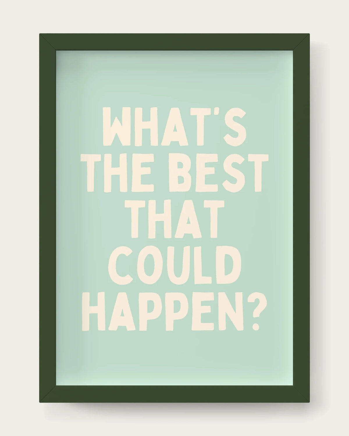 Peppermint/Dark Green