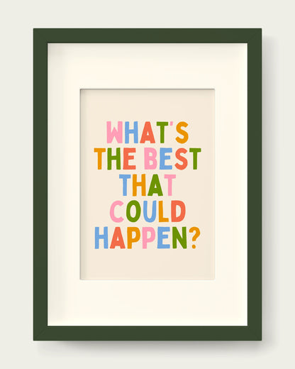 Rainbow/Dark Green+mount
