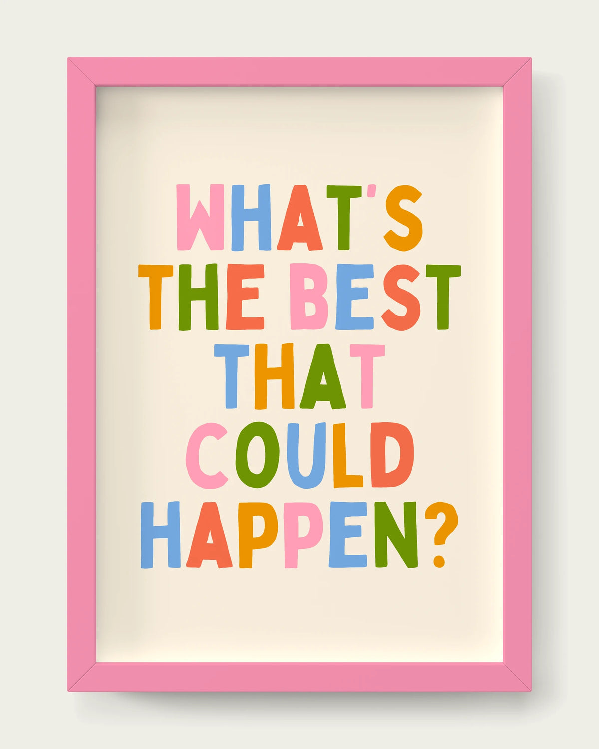 Rainbow/Pink