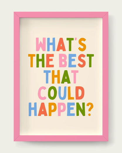 Rainbow/Pink