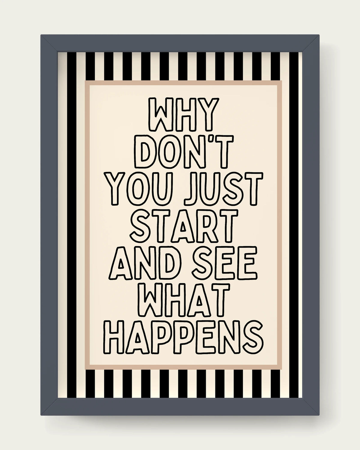 Black-&-Cream/Dark Grey