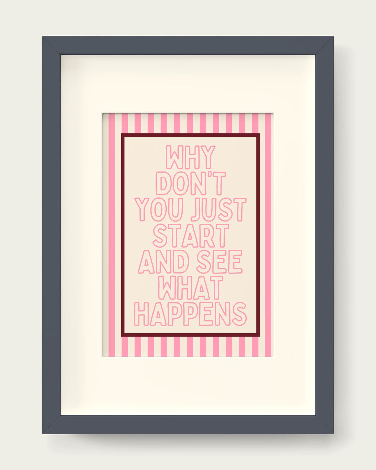 Blush-Pink/Dark Grey+mount