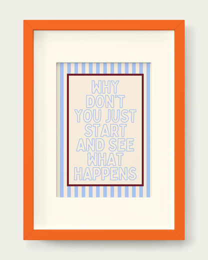 Cornflower/Orange+mount
