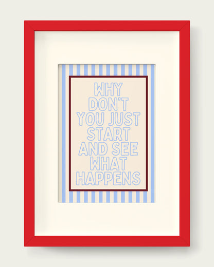 Cornflower/Red+mount