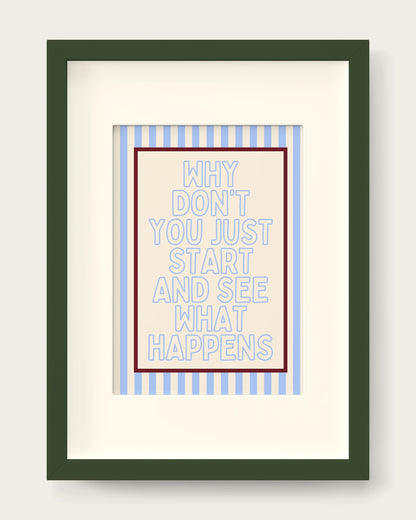Cornflower/Dark Green+mount
