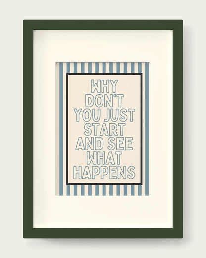 Dusty-Blue/Dark Green+mount