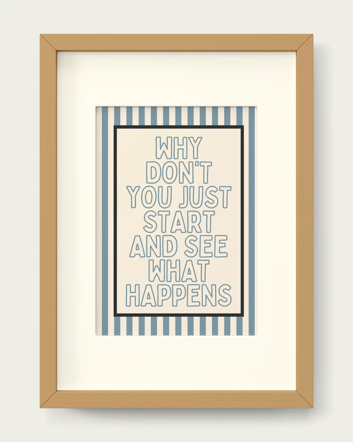 Dusty-Blue/Oak+mount
