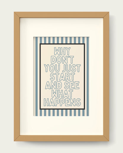 Dusty-Blue/Oak+mount