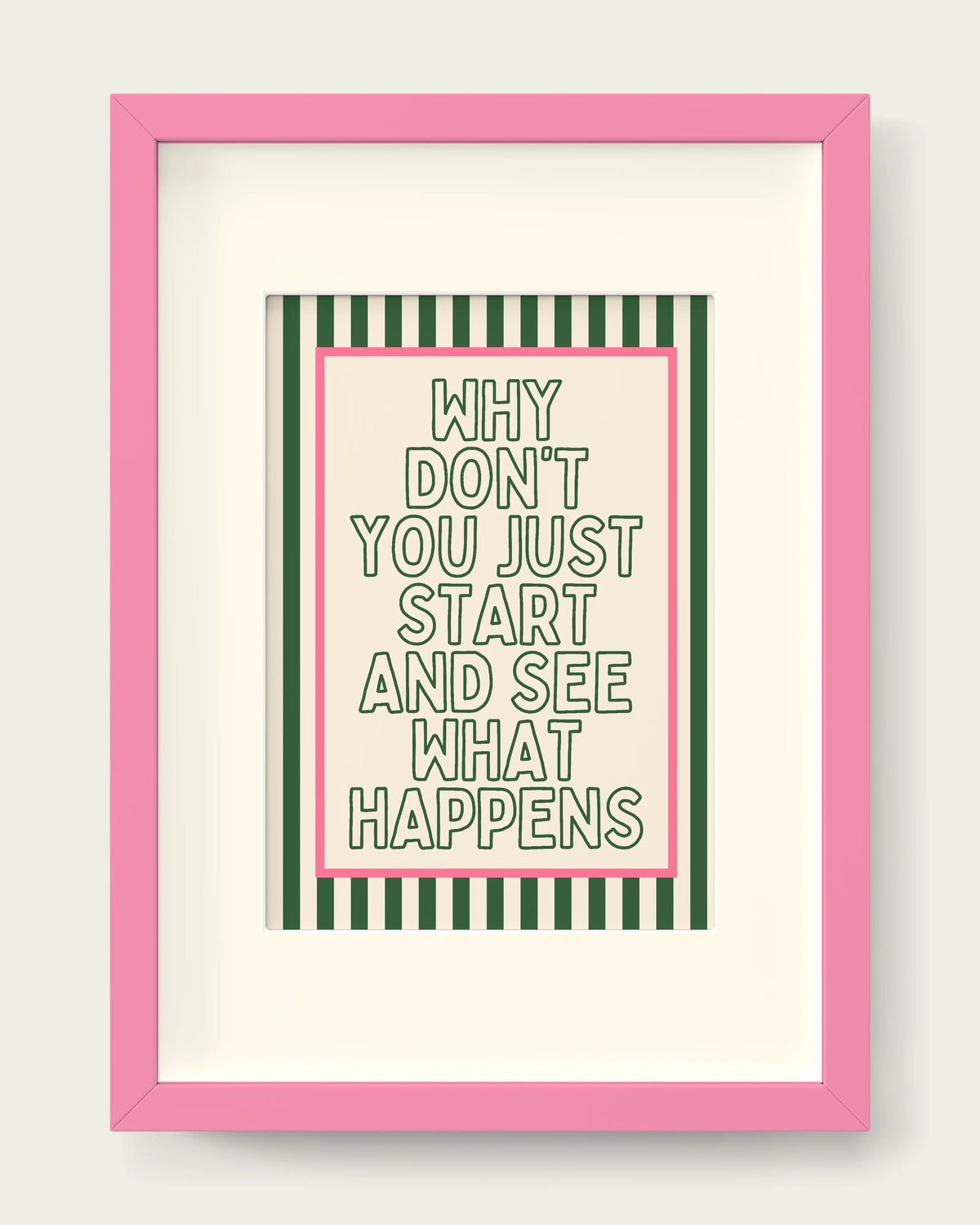 Hunter-Green/Pink+mount