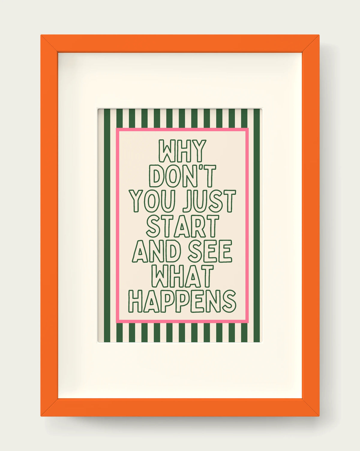 Hunter-Green/Orange+mount