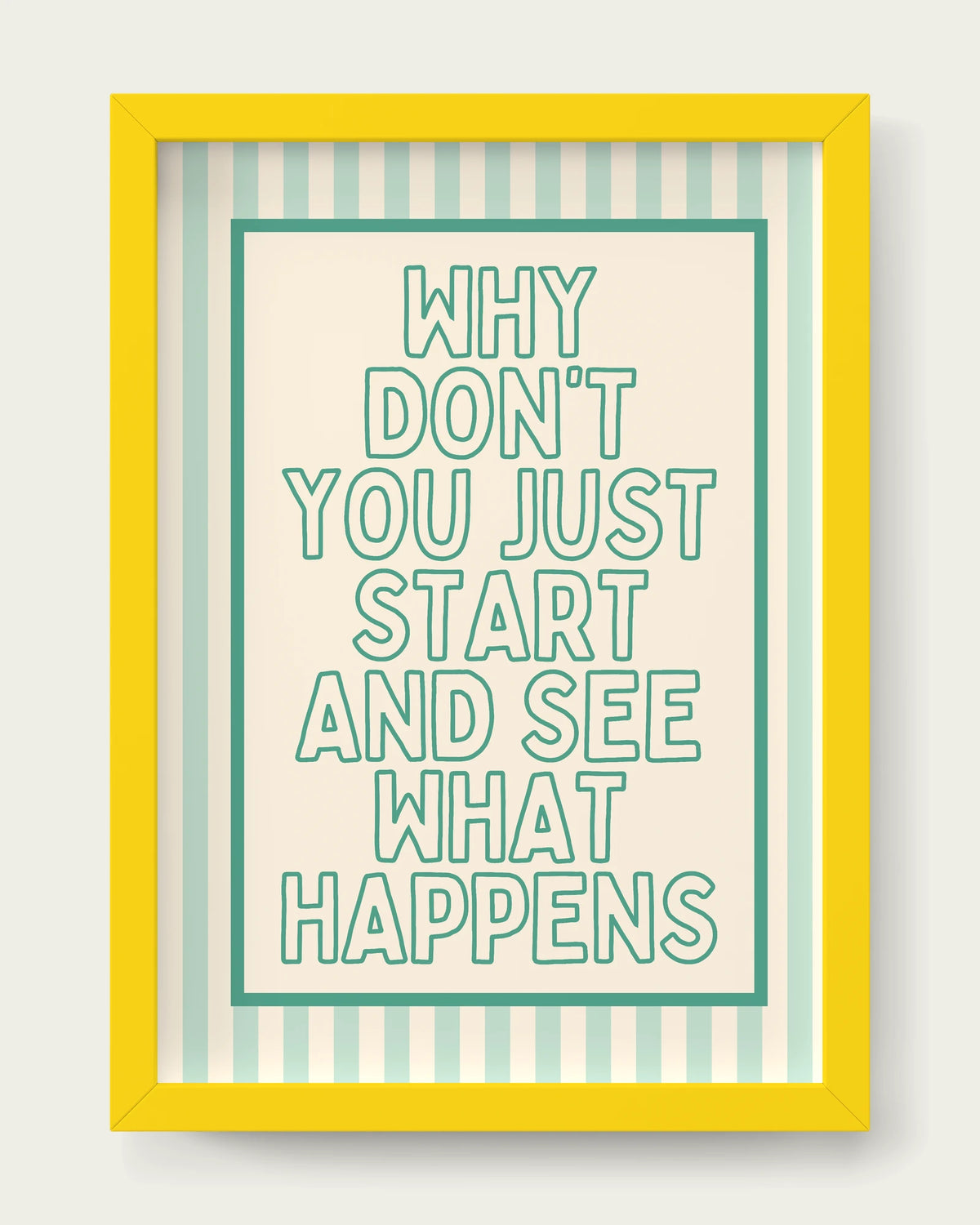 Peppermint/Yellow