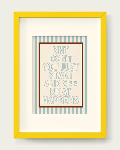 Seafoam/Yellow+mount