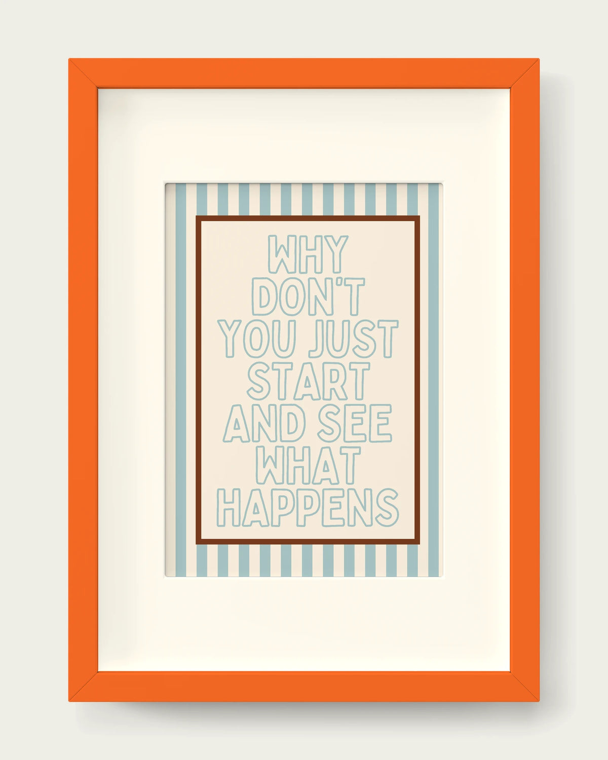Seafoam/Orange+mount