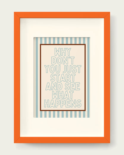 Seafoam/Orange+mount