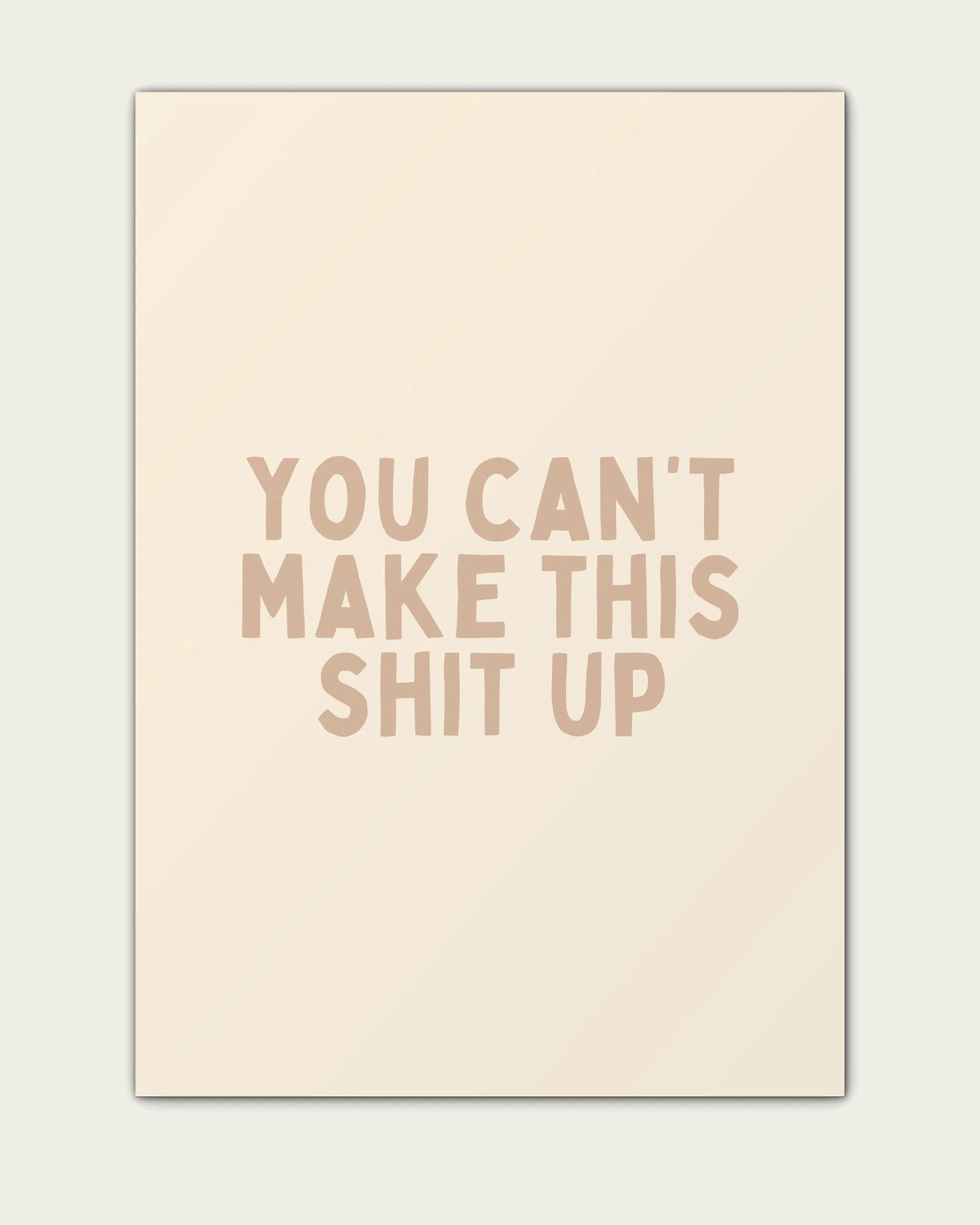 Toast/Unframed