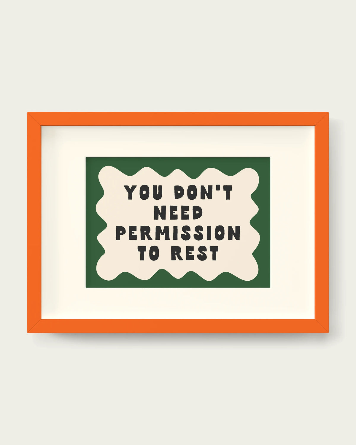 Hunter-Green/Orange+mount