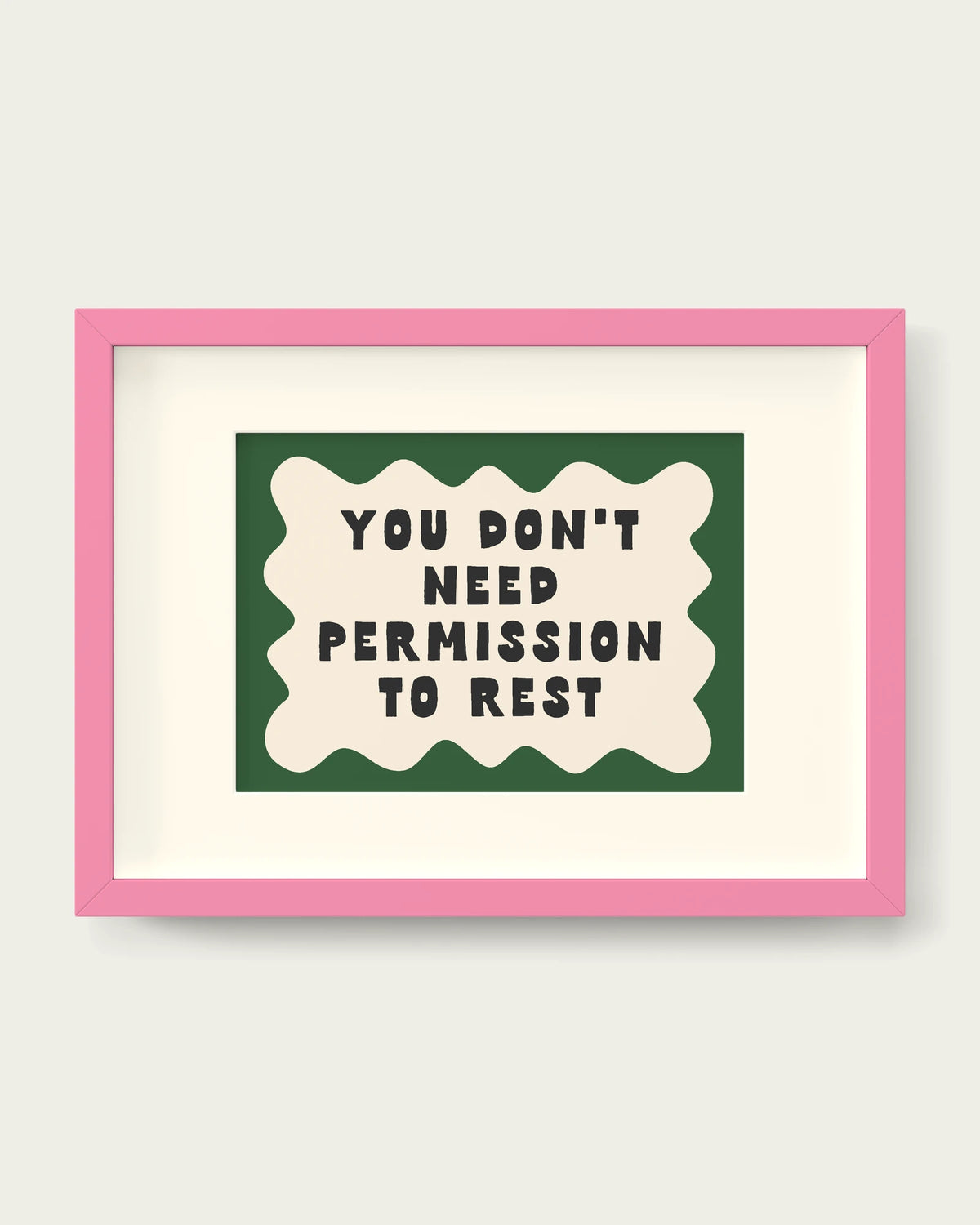 Hunter-Green/Pink+mount