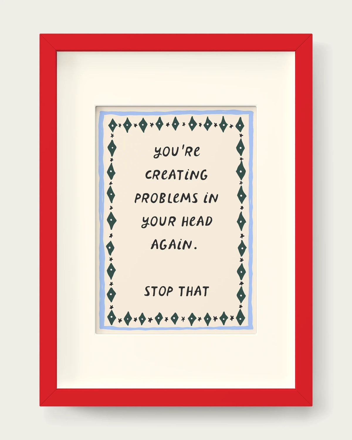 Cornflower/Red+mount