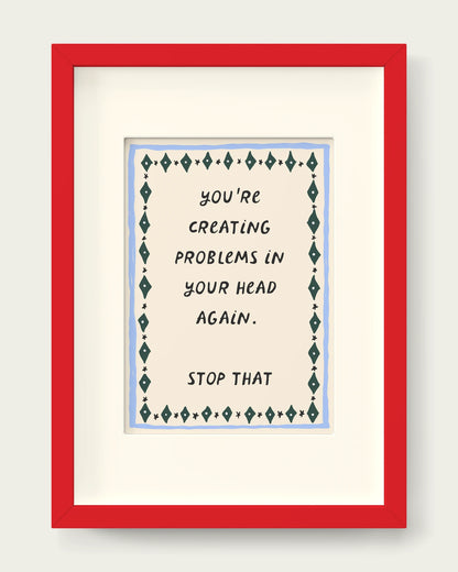 Cornflower/Red+mount