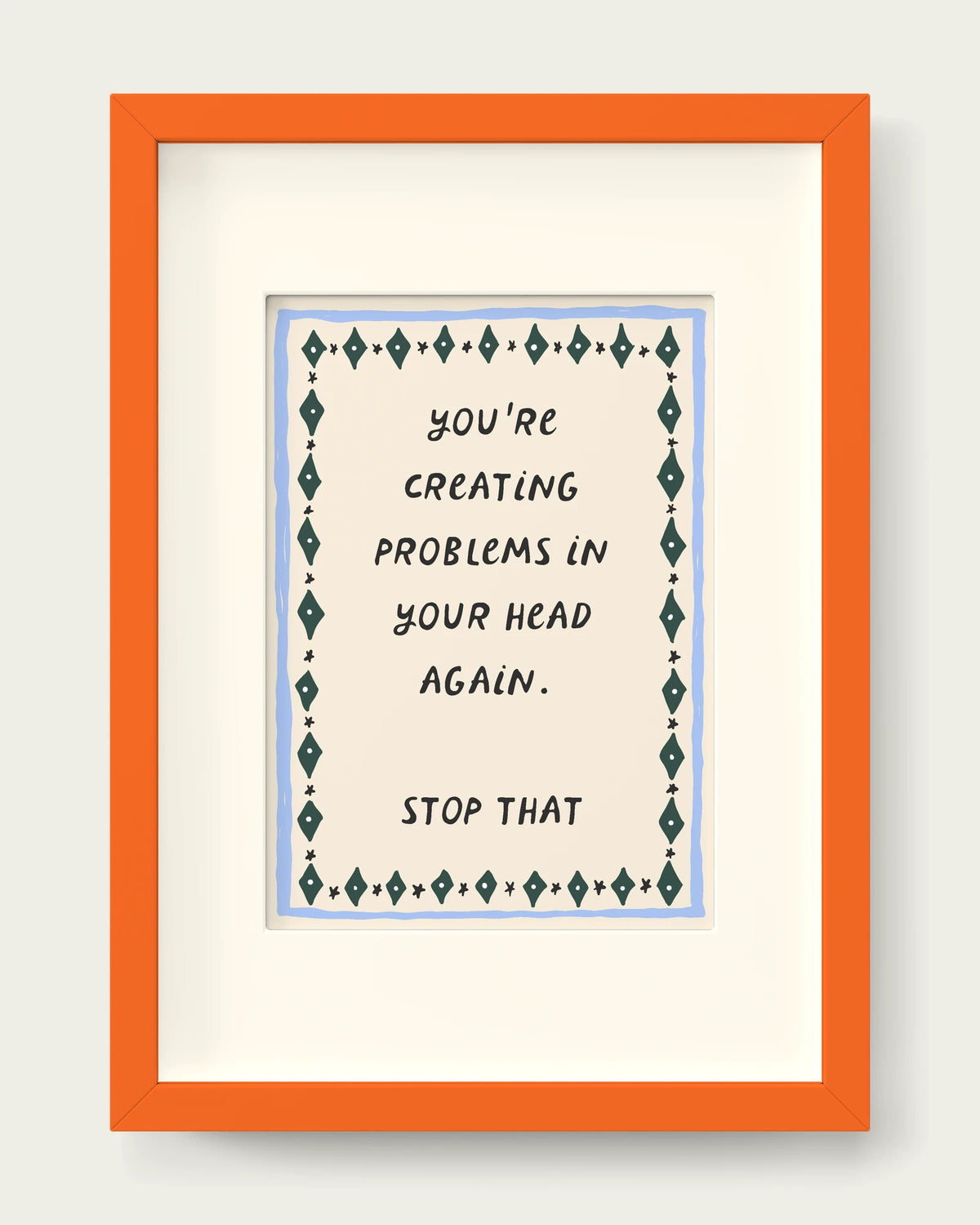 Cornflower/Orange+mount