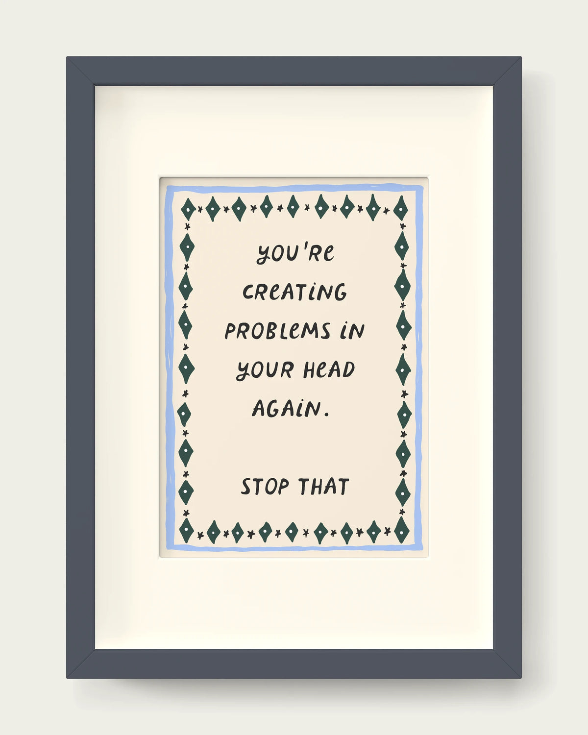 Cornflower/Dark Grey+mount