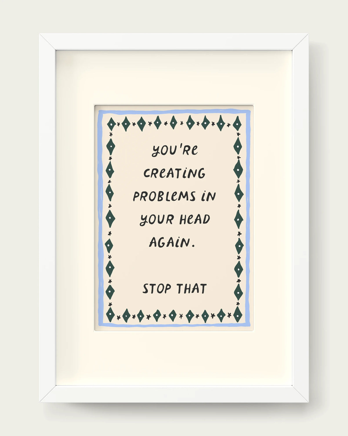 Cornflower/White+mount