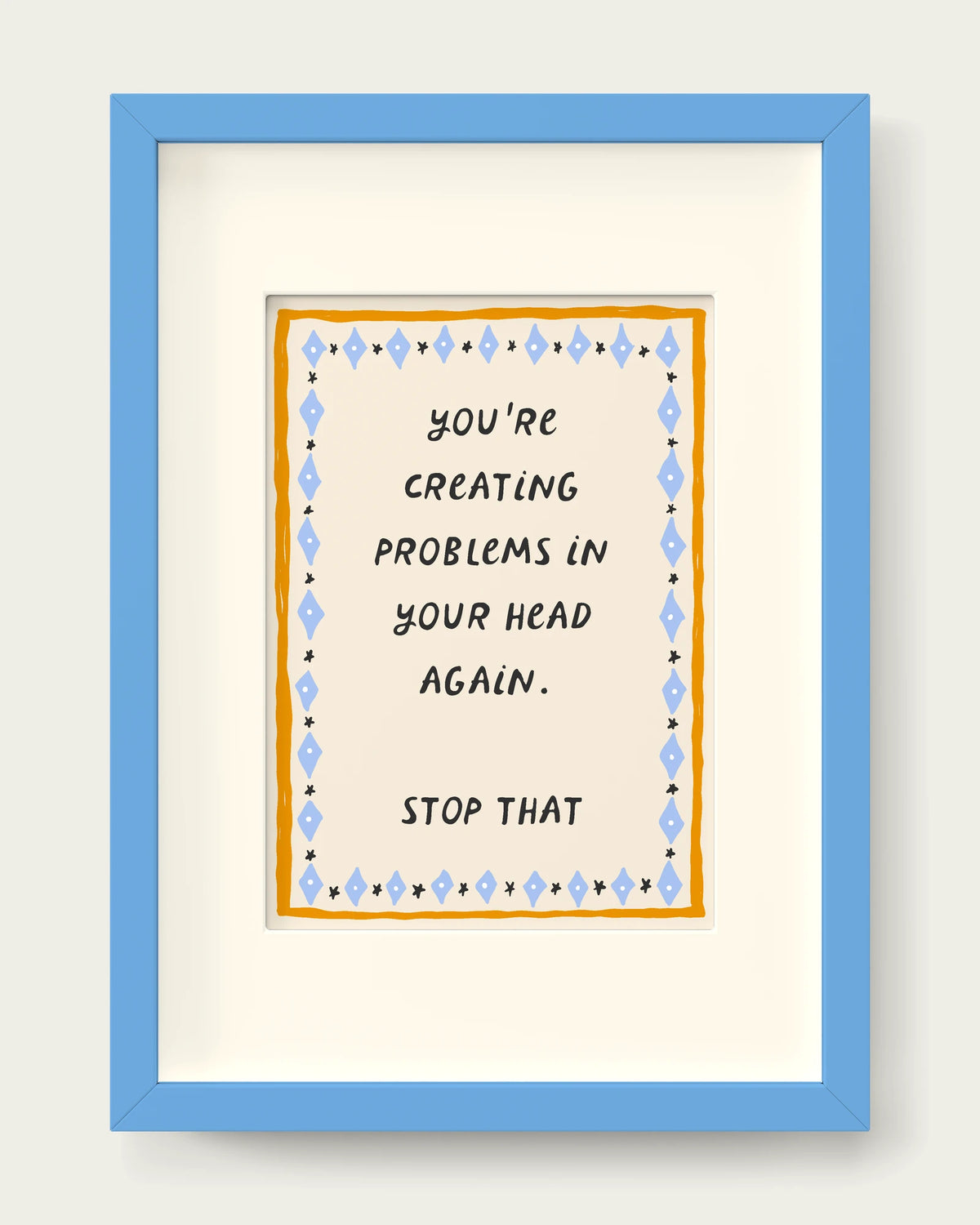 Mustard/Sky Blue+mount