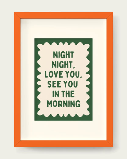 Hunter-Green/Orange+mount