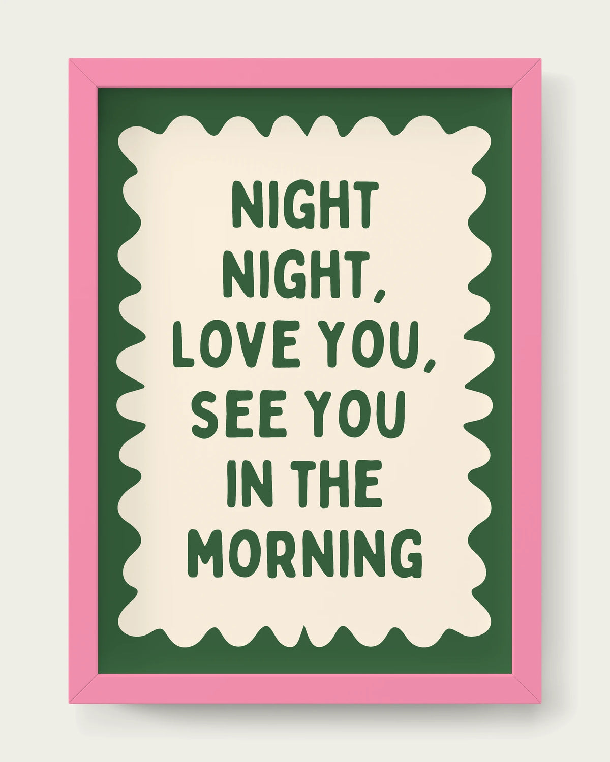 Hunter-Green/Pink