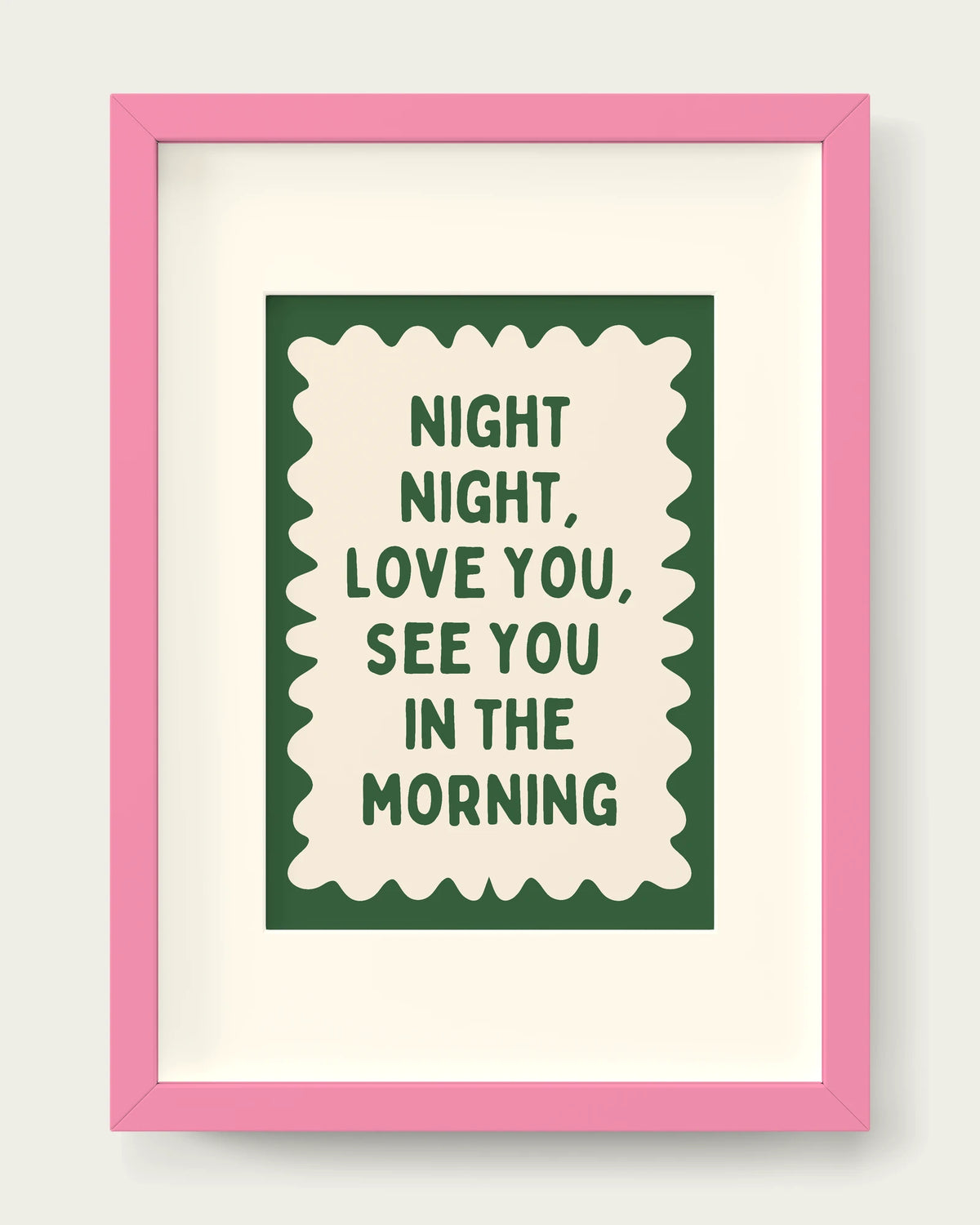 Hunter-Green/Pink+mount