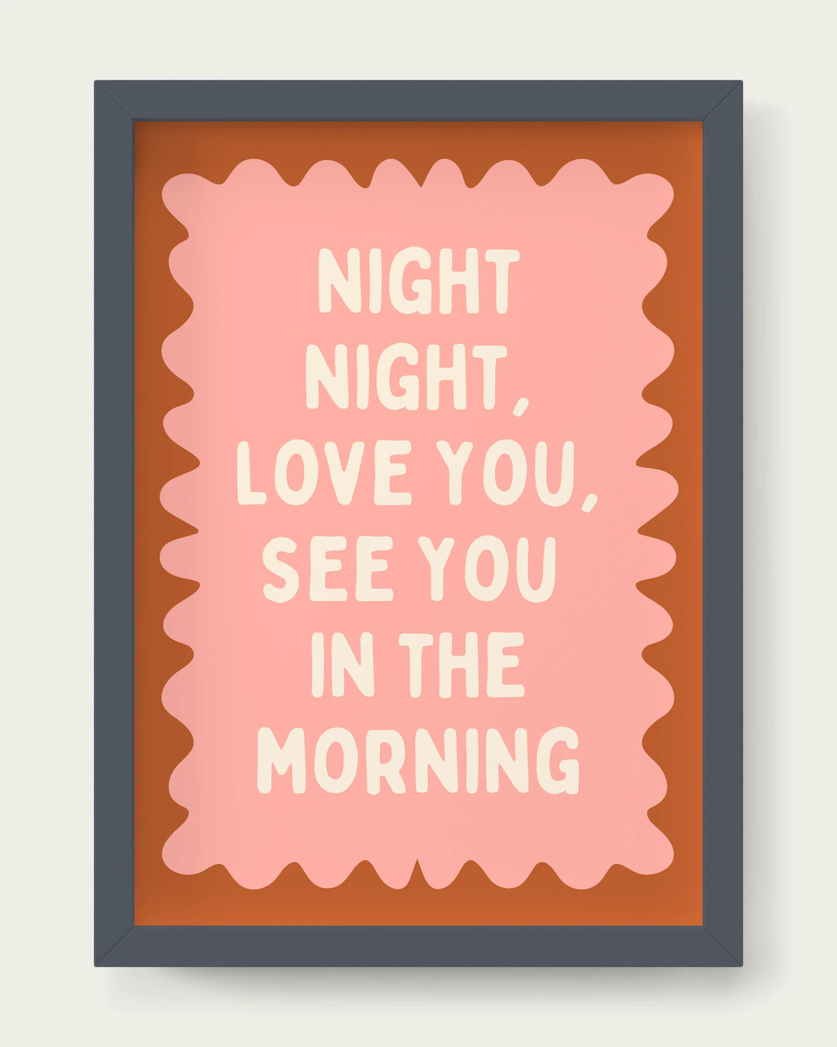 Peach-&-Rust/Dark Grey