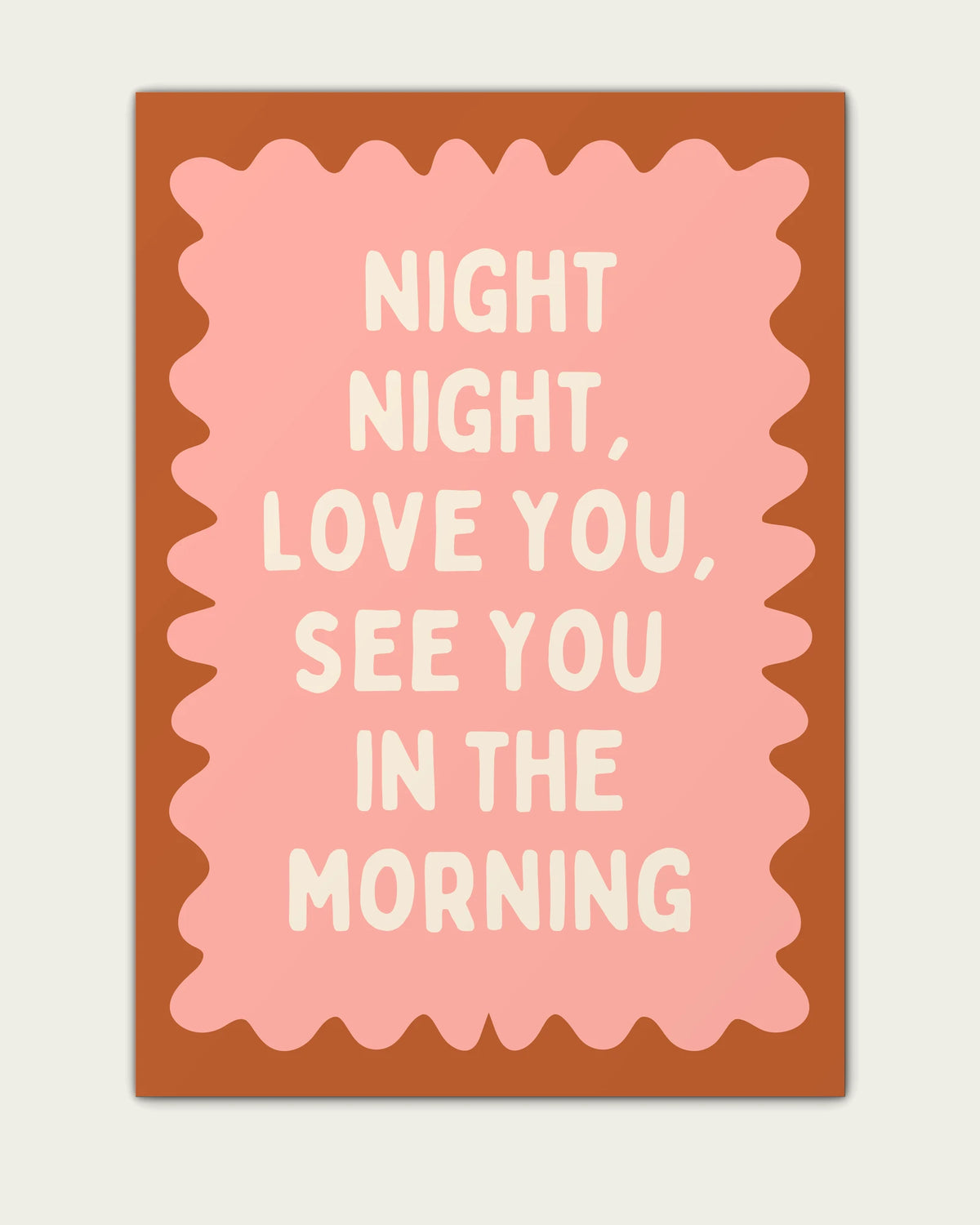 Peach-&-Rust/Unframed