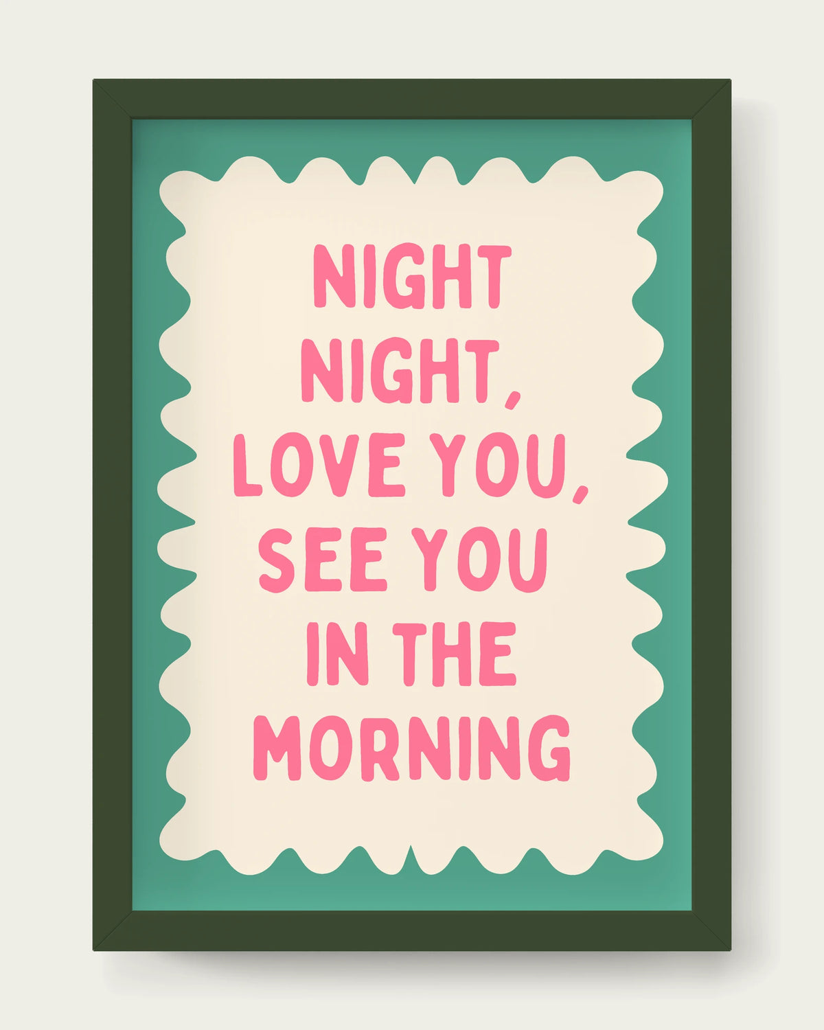 Watermelon-&-Vivid-Teal/Dark Green