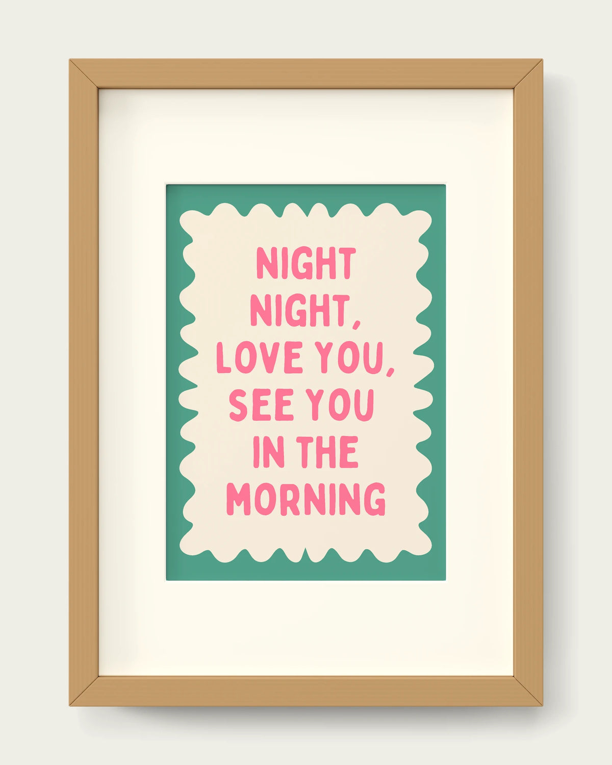 Watermelon-&-Vivid-Teal/Oak+mount