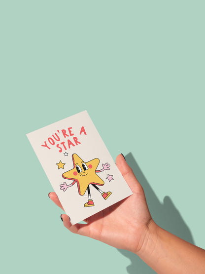 You're A Star | Greeting Card