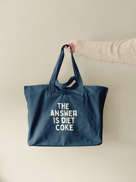 The Answer Is Diet Coke | Tote Bag