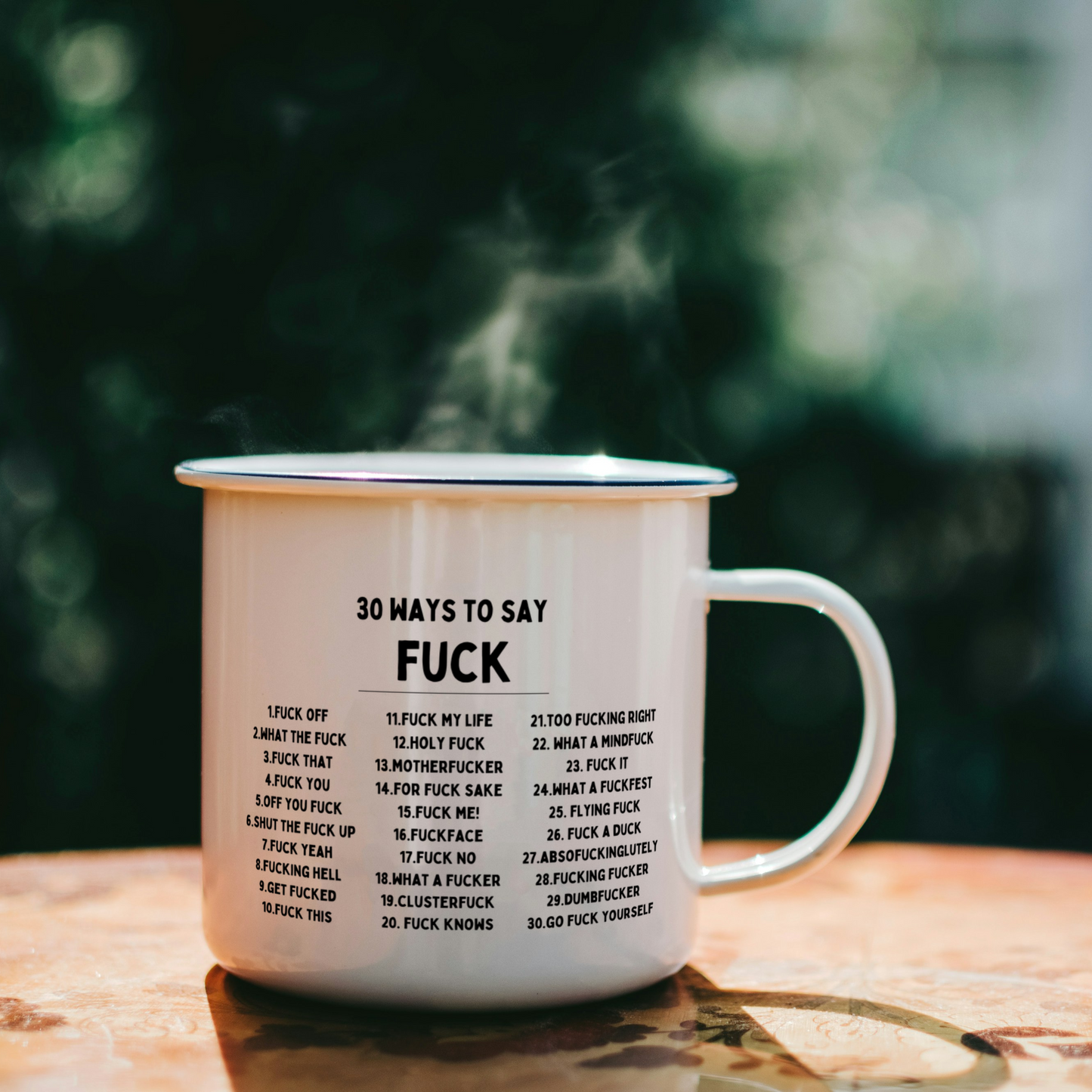 30 Ways To Say Fuck | Mug
