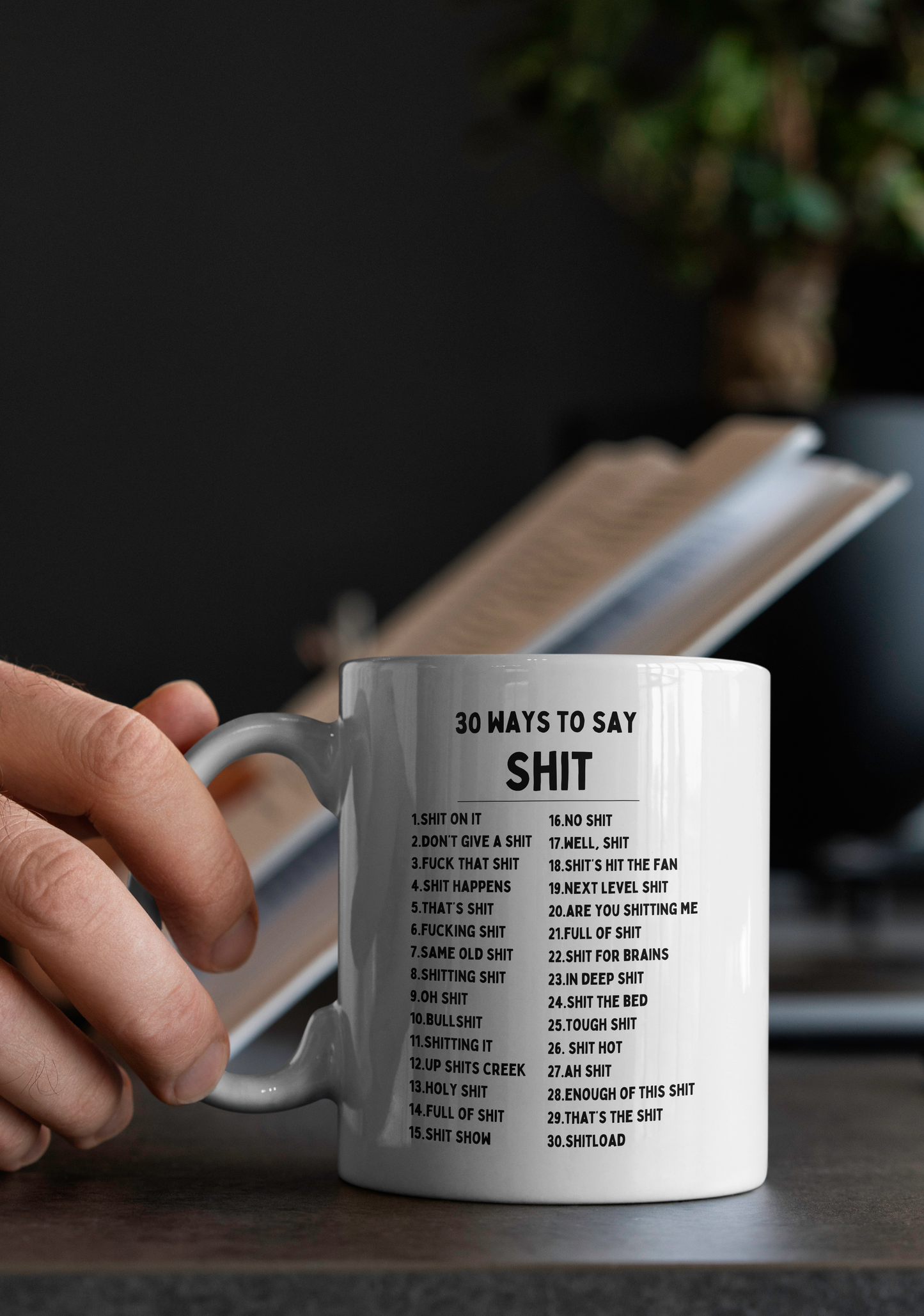 30 Ways To Say Shit | Mug