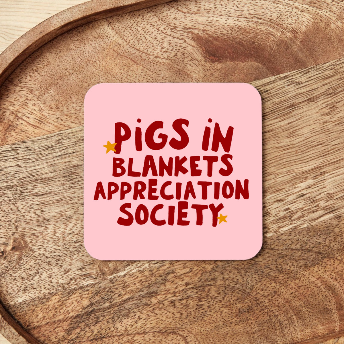 Christmas Coaster | Pigs In Blankets Appreciation Society