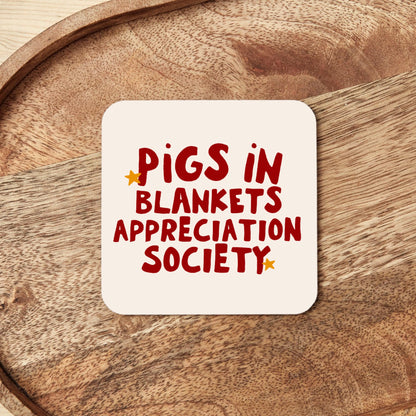 Christmas Coaster | Pigs In Blankets Appreciation Society