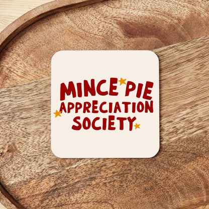 Christmas Coaster | Mince Pie Appreciation Society